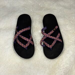 Teva Girls Strappy Sandals, Size 5